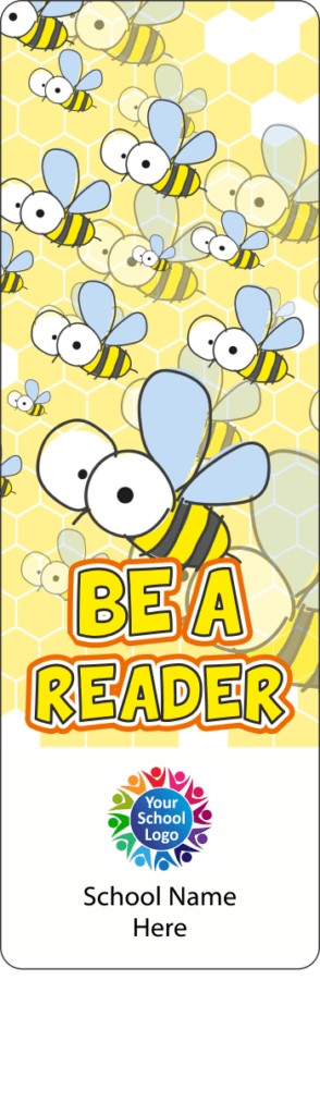 Be A Reader - BMK08 - Personalised school bookmarks