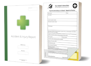 School accident & injury form books template 2