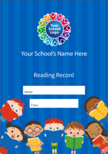 CV02BLUE Home School Reading Record
