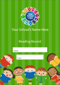 CV02GREEN Home School Reading Record