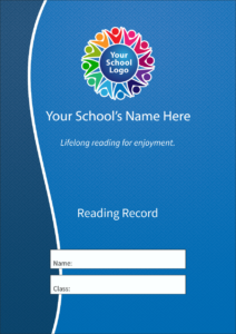 CV03BLUE Home School Reading Record