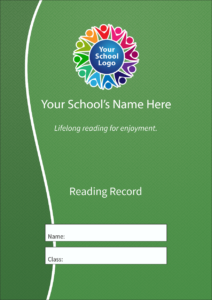 CV03GREEN Home School Reading Record