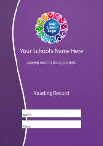 CV03PURPLE Home School Reading Record