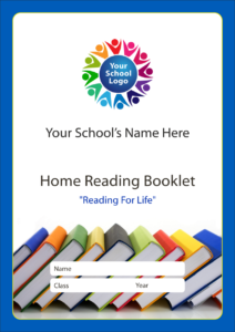 CV04BLUE Home School Reading Book