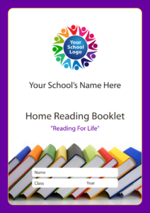 CV04PURPLE Home School Reading Book