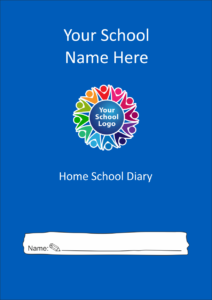 CV09BLUE Home School Diary