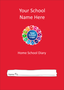 CV09RED Home School Diary