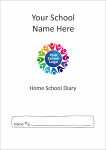 CV09WHITE Home School Diary