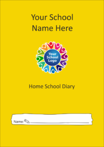 CV09YELLOW Home School Diary