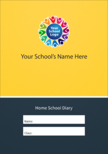 CV11YELLOW Home School Diary